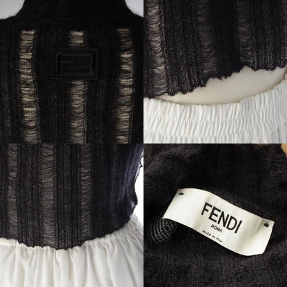 Fendi Mohair Wool Knit Sweater