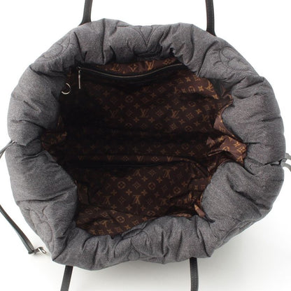 Louis Vuitton Neverfull Inside Out MM Nylon Reversible Tote Black