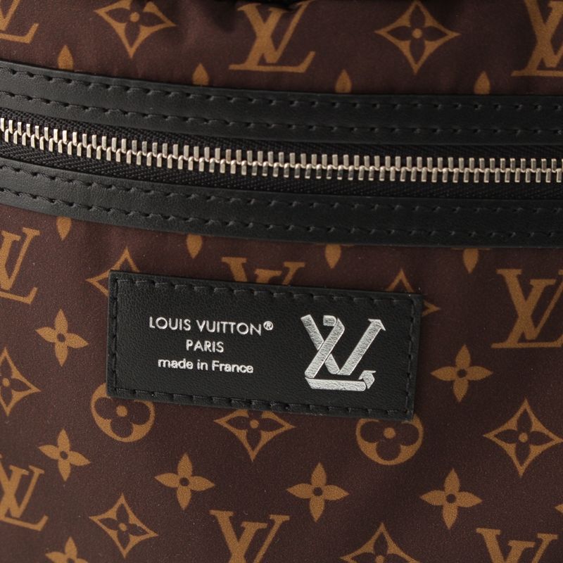 Louis Vuitton Neverfull Inside Out MM Nylon Reversible Tote Black