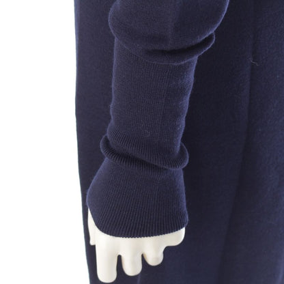 Louis Vuitton Wool Cashmere Knit Sequin Dress Navy XS