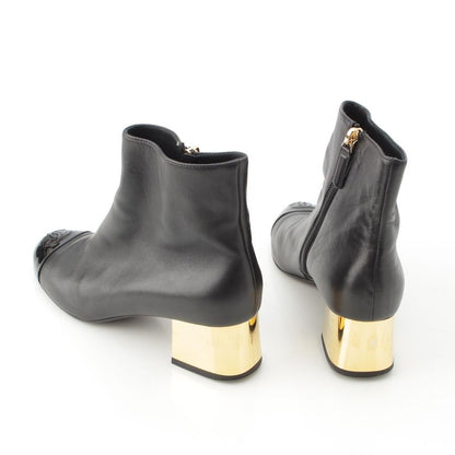 Chanel Nylon 2-Way CC Logo Removable Boots Black 35 2 1C