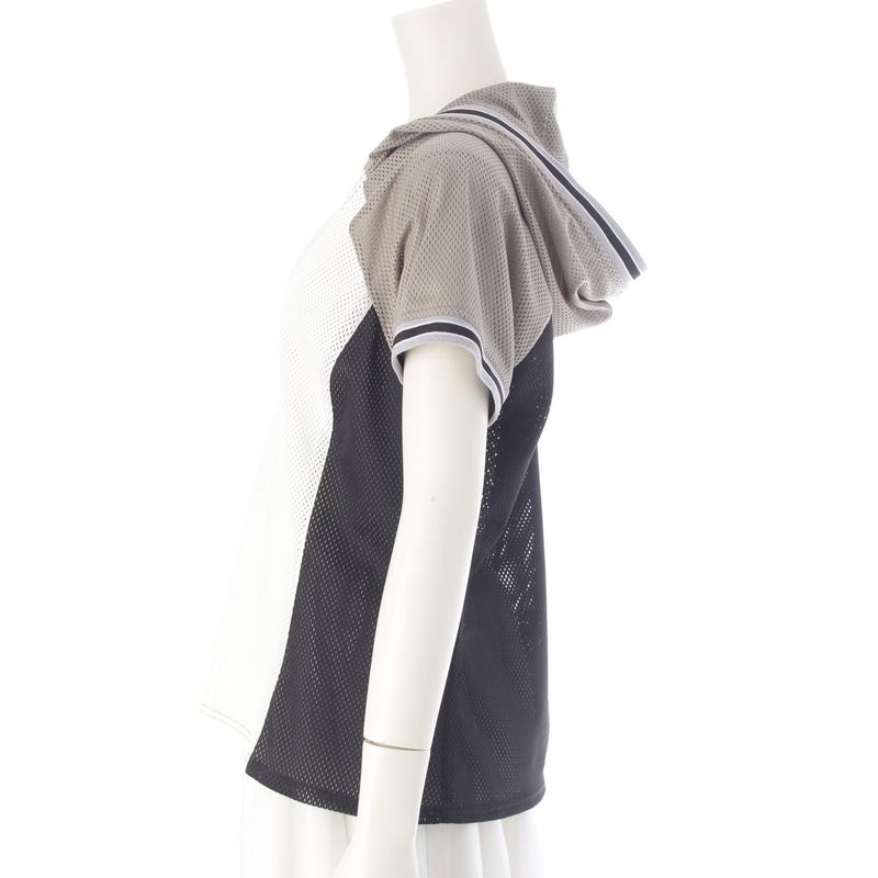 Chanel Sports Mesh CC Logo №5 Hood Top Gray 46