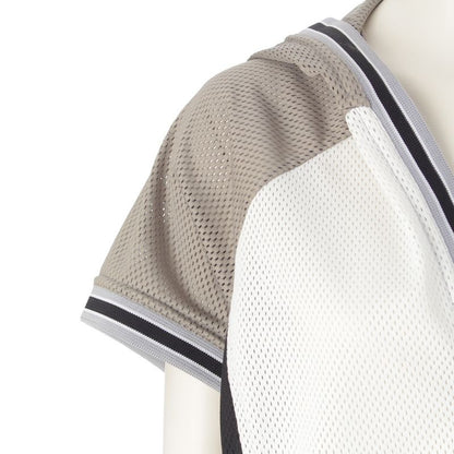 Chanel Sports Mesh CC Logo №5 Hood Top Gray 46