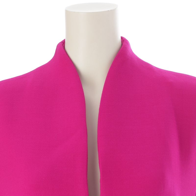 Dior Galliano Era Wool Silk Sleeveless Dress Pink