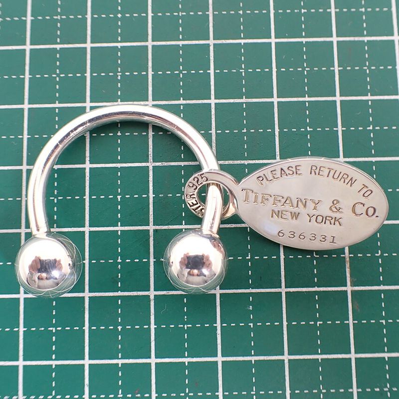 Tiffany & Co 925 Return to Key Ring