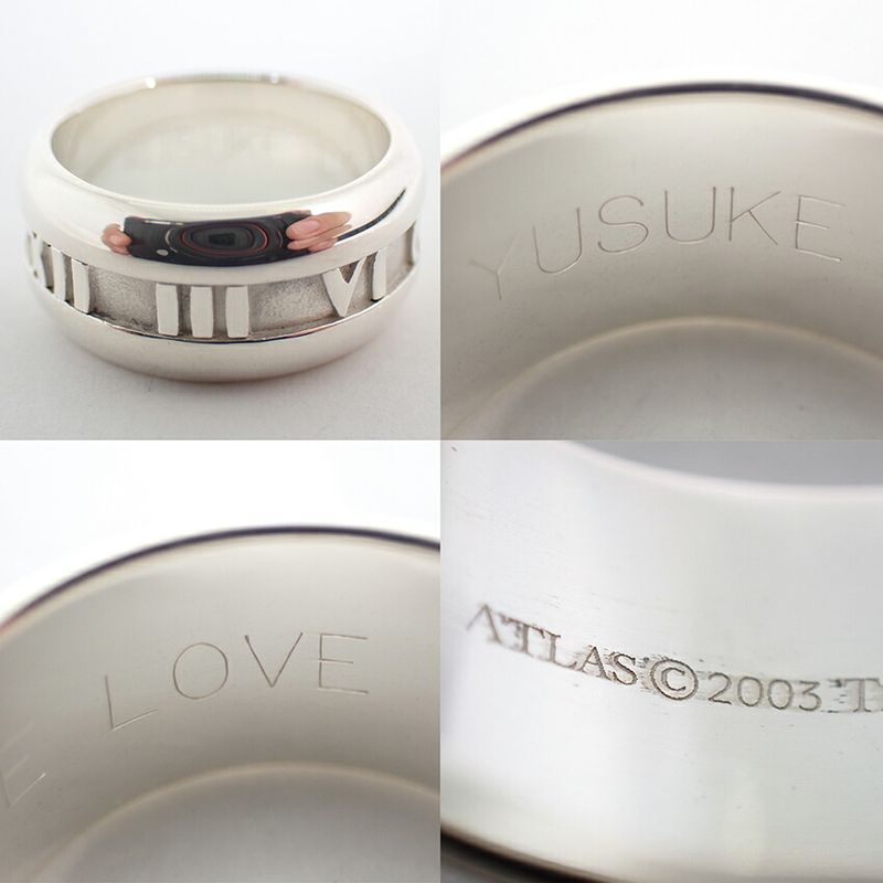 Tiffany & Co 925 Atlas Ring