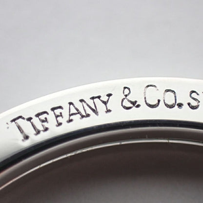 Tiffany & Co 925 Logo Bar Key Ring