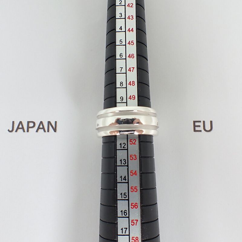 Tiffany & Co 925 Grooved Double Ring