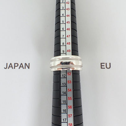 Tiffany & Co 925 Grooved Double Ring