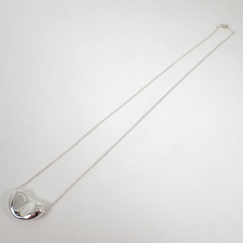 Tiffany & Co 925 Bean Pendant Necklace
