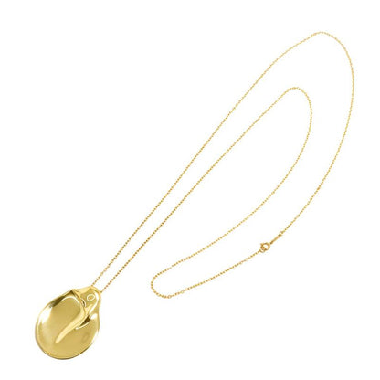 Tiffany & Co Madonna Long Necklace 18k YG Yellow Gold 750 Bean