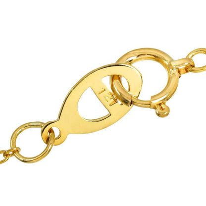Dior Heart Quartz Necklace 18k YG Yellow Gold