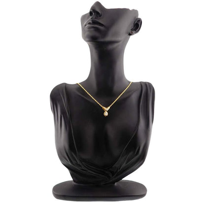 Dior Diamond 0.33 Necklace 18k YG Yellow Gold