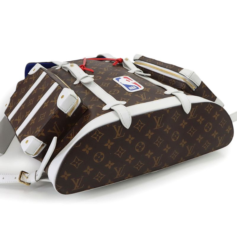 Louis Vuitton Lvxnba Monogram Christopher Soft Trunk Backpack Brown