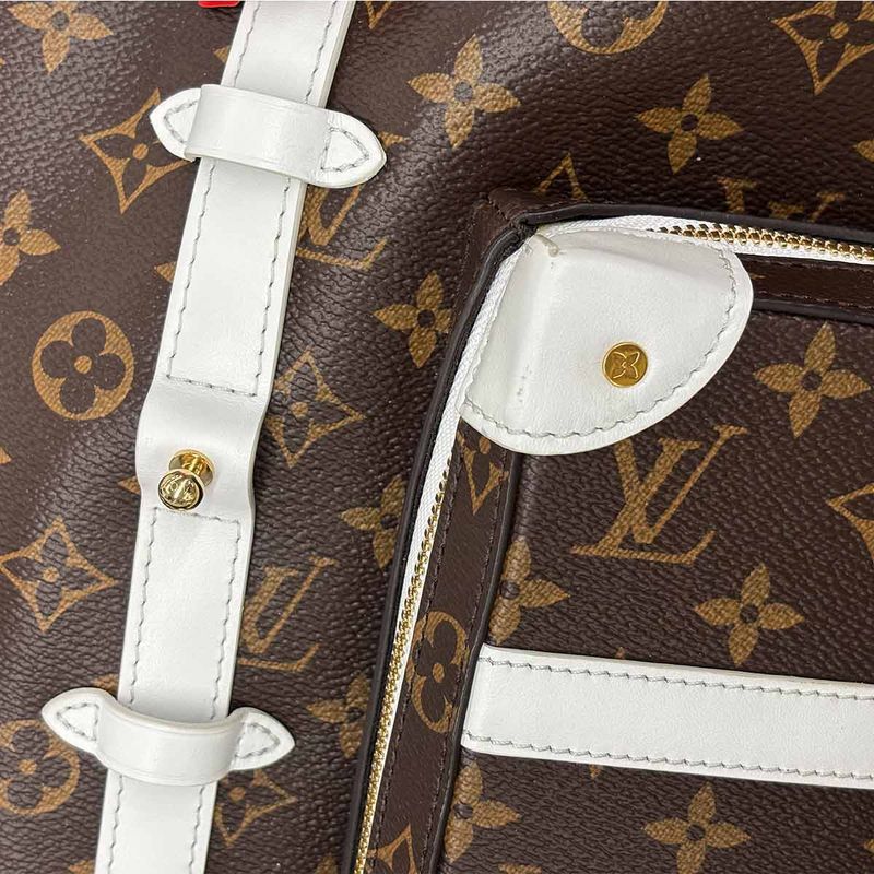 Louis Vuitton Lvxnba Monogram Christopher Soft Trunk Backpack Brown