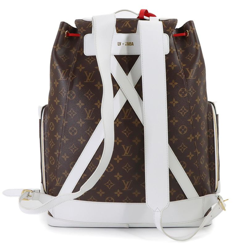 Louis Vuitton Lvxnba Monogram Christopher Soft Trunk Backpack Brown