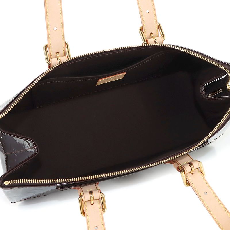 Louis Vuitton Monogram Vernis Rosewood Avenue Shoulder Bag Amarante
