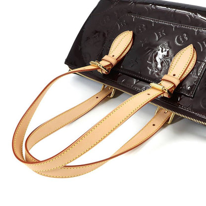 Louis Vuitton Monogram Vernis Rosewood Avenue Shoulder Bag Amarante