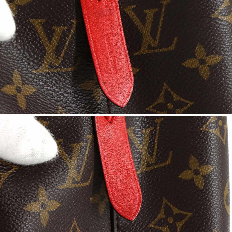 Louis Vuitton Monogram My LV World Tour Neo Noe Shoulder Bag Leather Coquelicot