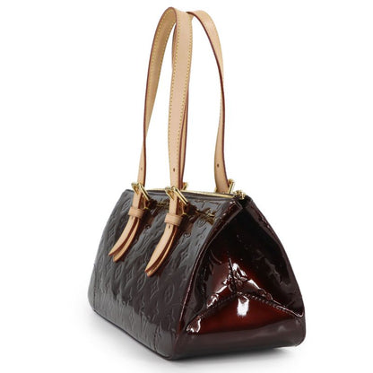 Louis Vuitton Monogram Vernis Rosewood Avenue Shoulder Bag Amarante