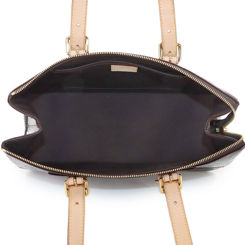 Louis Vuitton Monogram Vernis Rosewood Avenue Shoulder Bag Amarante
