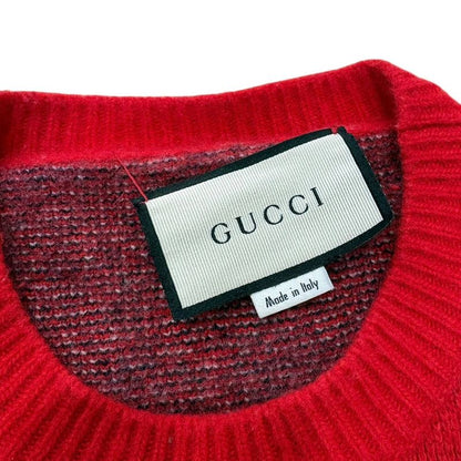 Gucci Knit Sweater S Disney the Three Little Pigs & Big Bad Wolf