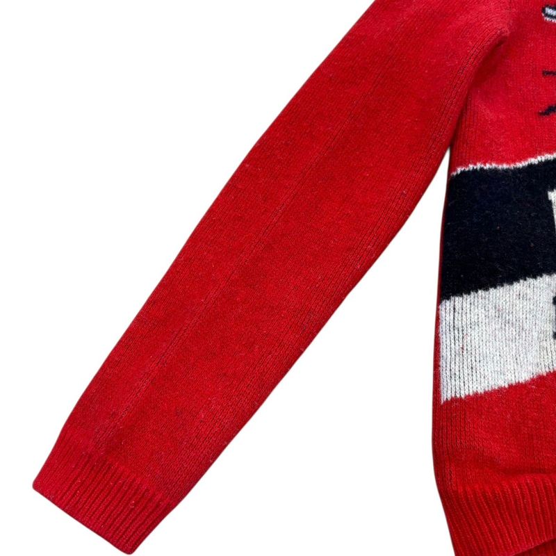 Gucci Knit Sweater S Disney the Three Little Pigs & Big Bad Wolf