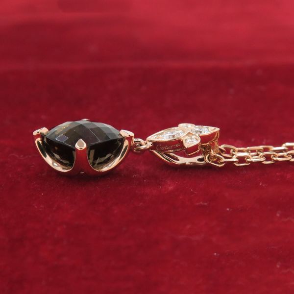 Cartier Indian Mystery Necklace Smoky Quartz Necklace