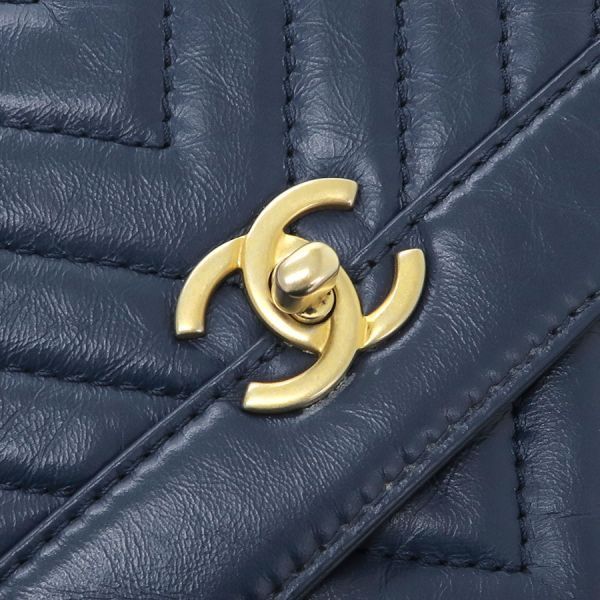 Chanel Chevron Chain Backpack
