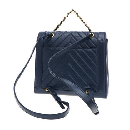 Chanel Chevron Chain Backpack