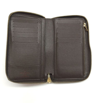 Louis Vuitton Zip Around Wallet Damier Zippy Compact Brown