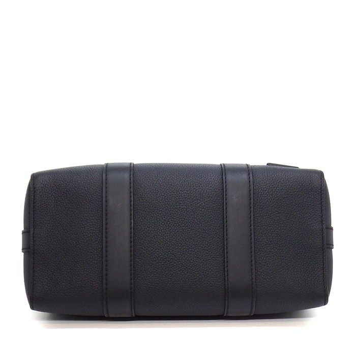Louis Vuitton Shoulder Bag City Keepall Black LV Aerogram Leather