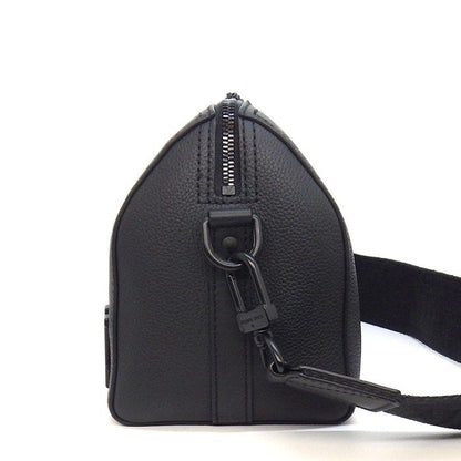 Louis Vuitton Shoulder Bag City Keepall Black LV Aerogram Leather