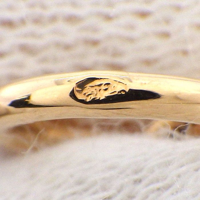 Hermes Necklace Gambard Clou de Selle Round Logo 1 Point Diamond 18k Pink Gold