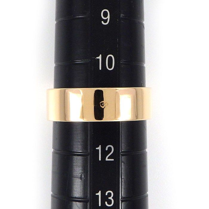 Hermes Ring D'ancre PM Points Diamond 18k Pink Gold