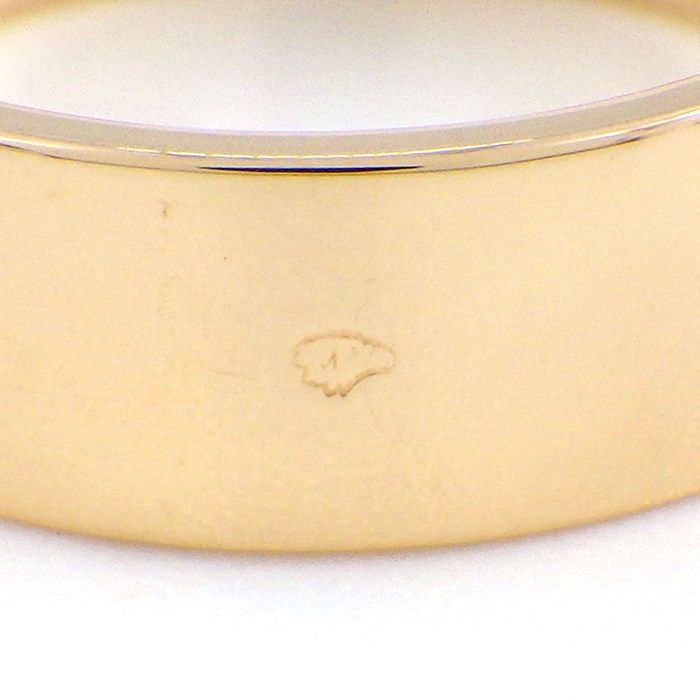 Hermes Ring D'ancre PM Points Diamond 18k Pink Gold
