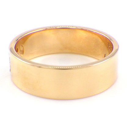 Hermes Ring D'ancre PM Points Diamond 18k Pink Gold