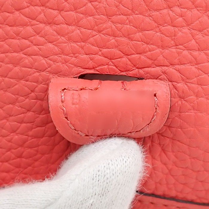 Hermes Shoulder Bag Evelyne TPM Amazone Rose Texas Taurillon Clemence Silver