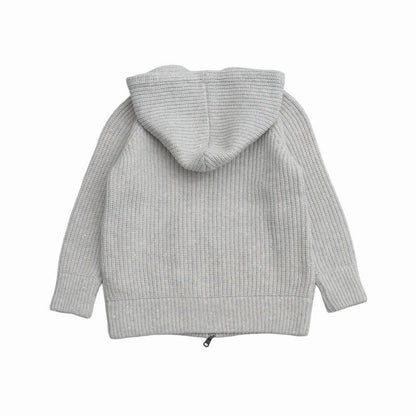 Brunello Cucinelli Hoodie 4 Zip Up Knit Sequin