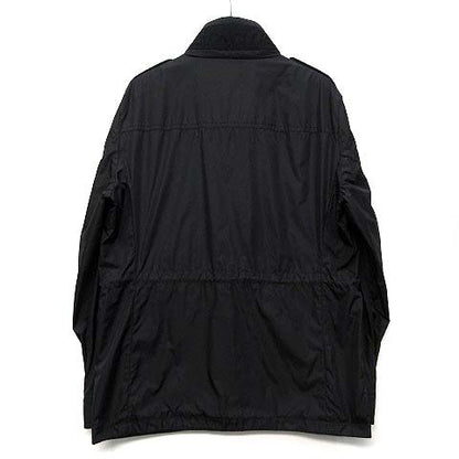 Moncler Lez Nylon Field Jacket Hood Black 4 Large