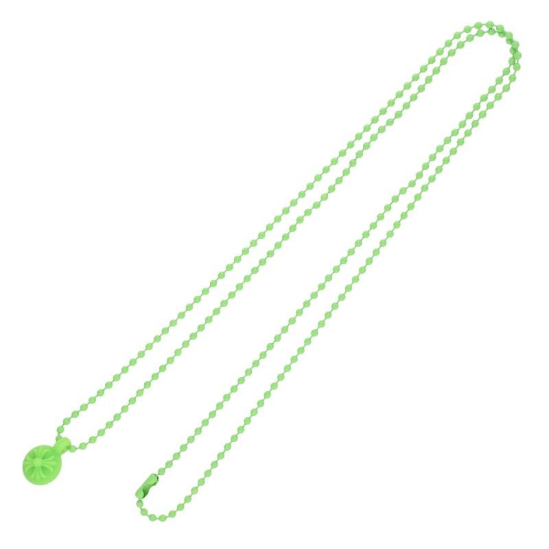 Chrome Hearts Rubber CH Crssball Cross Ball Necklace