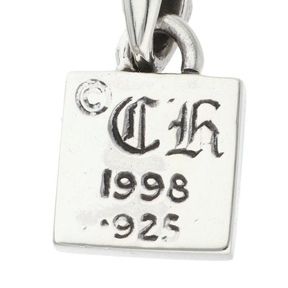 Chrome Hearts Framed Heart Silver Necklace Top