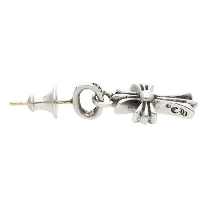 Chrome Hearts Bby Pprchn Baby Fat Drop Silver Earrings