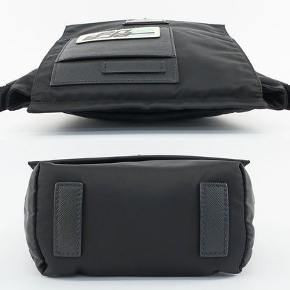 Prada Nylon Shoulder Bag Black Triangle Logo