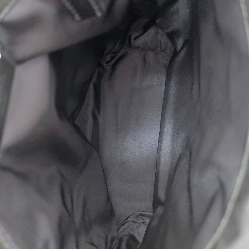 Prada Nylon Shoulder Bag Black Triangle Logo
