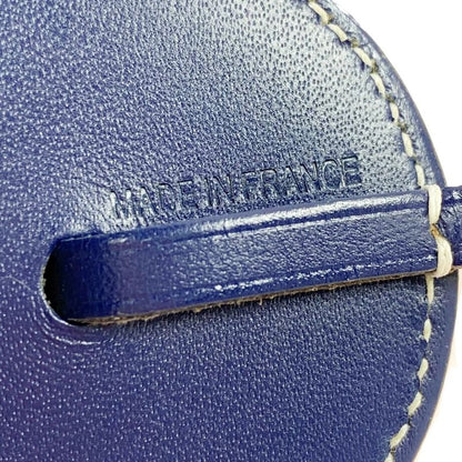 Hermes Charm Paddock Bag Leather Navy Yellow