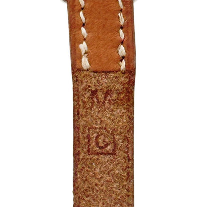 Hermes Bracelet Leather Brown Silver M Belt Style Simple