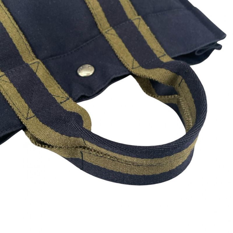 Hermes Tote Fourre Tout PM Handbag Navy