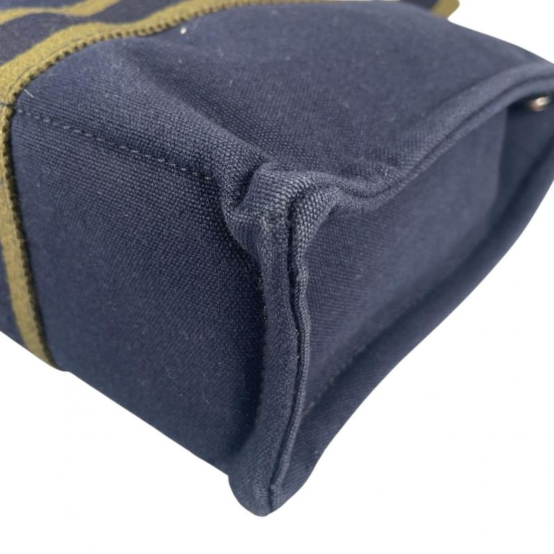 Hermes Tote Fourre Tout PM Handbag Navy