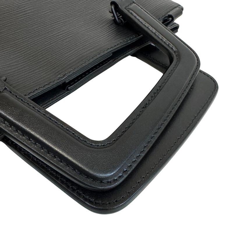 Louis Vuitton 2-Way Shoulder Bag Sac Plafold Epi Black